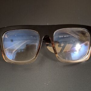 Stylish Black and Brown Glasses